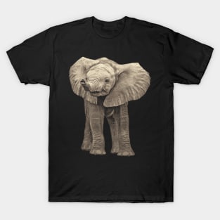 Adorable Baby Elephant T-Shirt